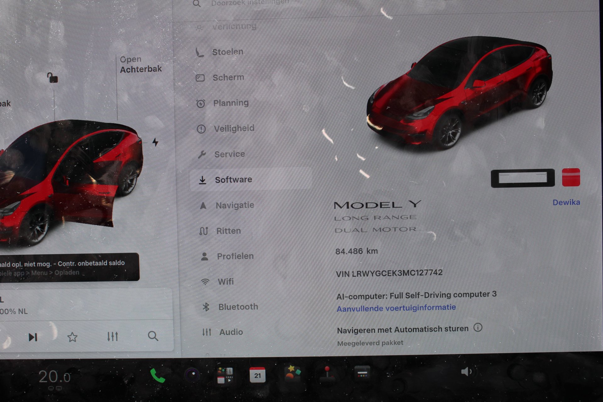 Tesla Model Y L. RANGE AWD 75 kWh SOH 91 (2021), foto 12