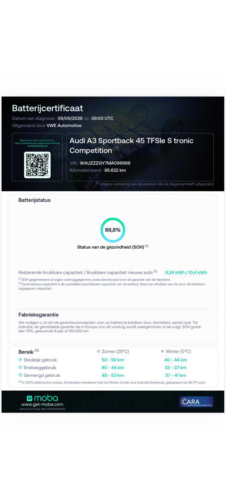Audi A3 Sportback 45 TFSI e S edition Competition-Camera (2021), foto 75