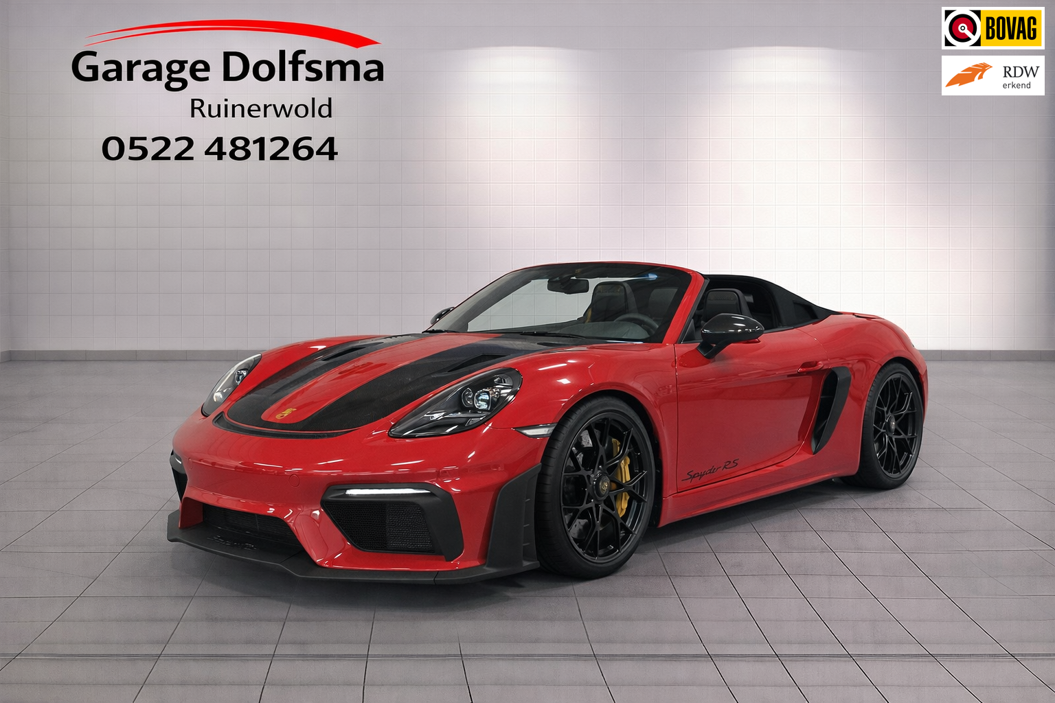 Porsche 718 Spyder RSB 4.0 Weissach (2024), foto 1