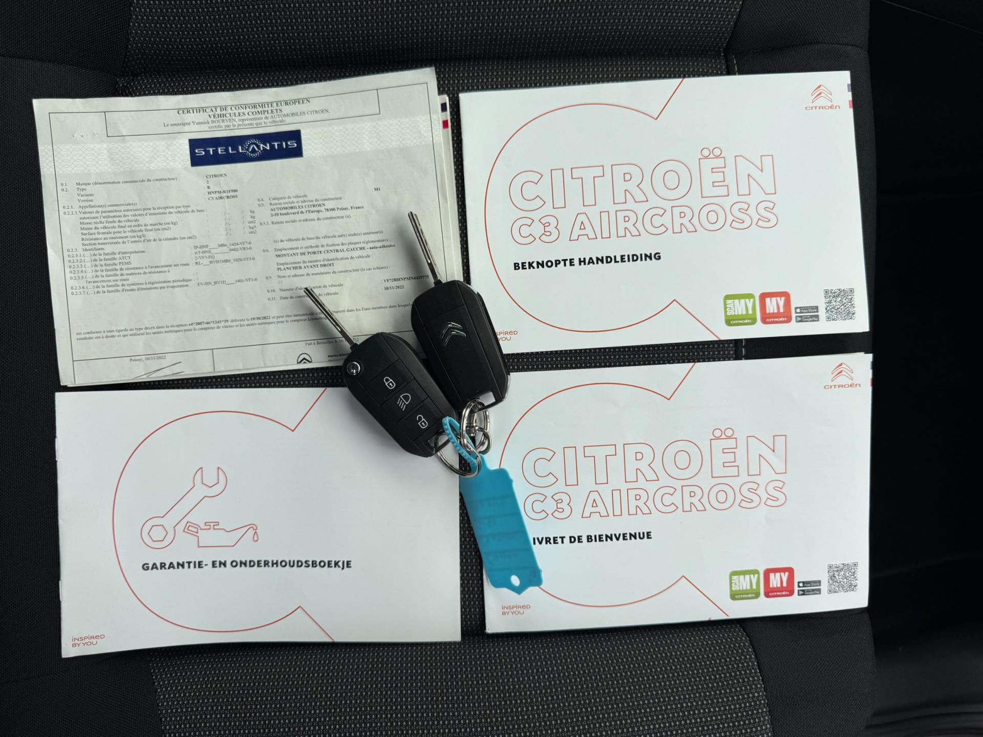 Citroen C3 Aircross 1.2 PureTech Max 4-SEIZOENENBAND (2023), foto 31
