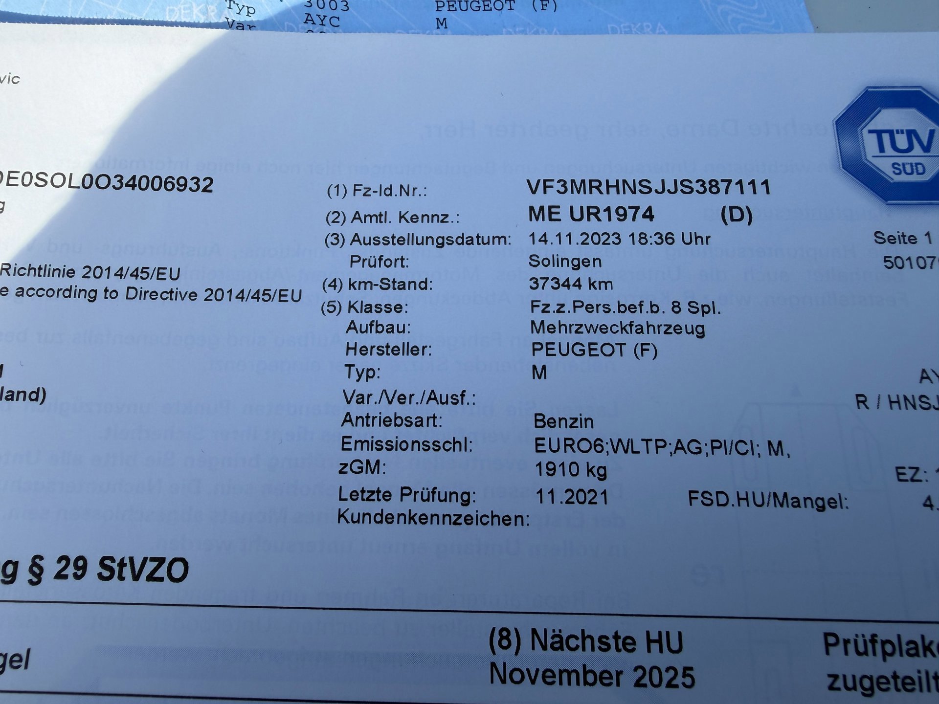 Peugeot 3008 1.2 PureTech Allure Parelmour wit (2018), foto 207