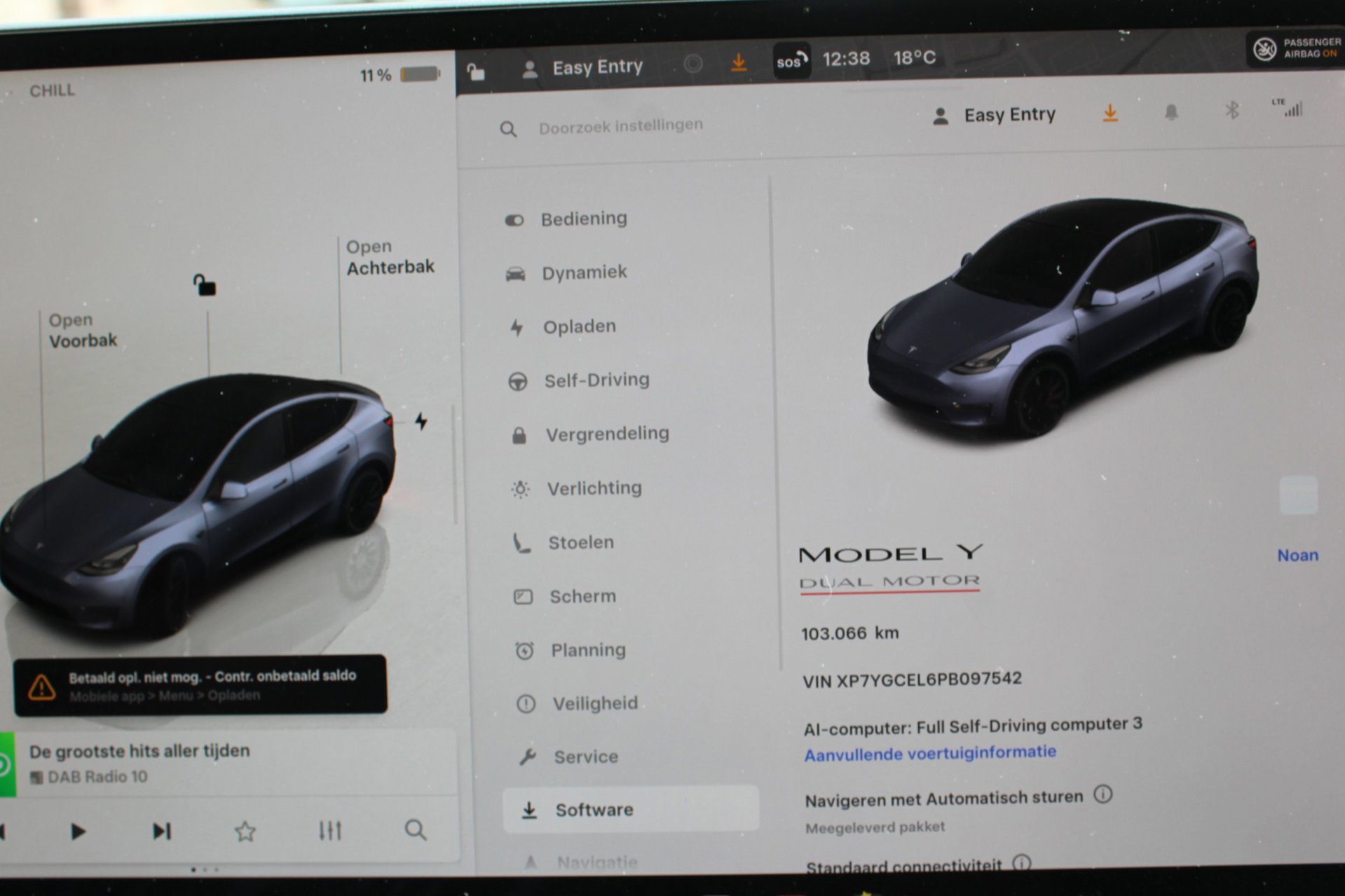 Tesla Model Y Performance AWD 75 kWh SOH 92 (2023), foto 12
