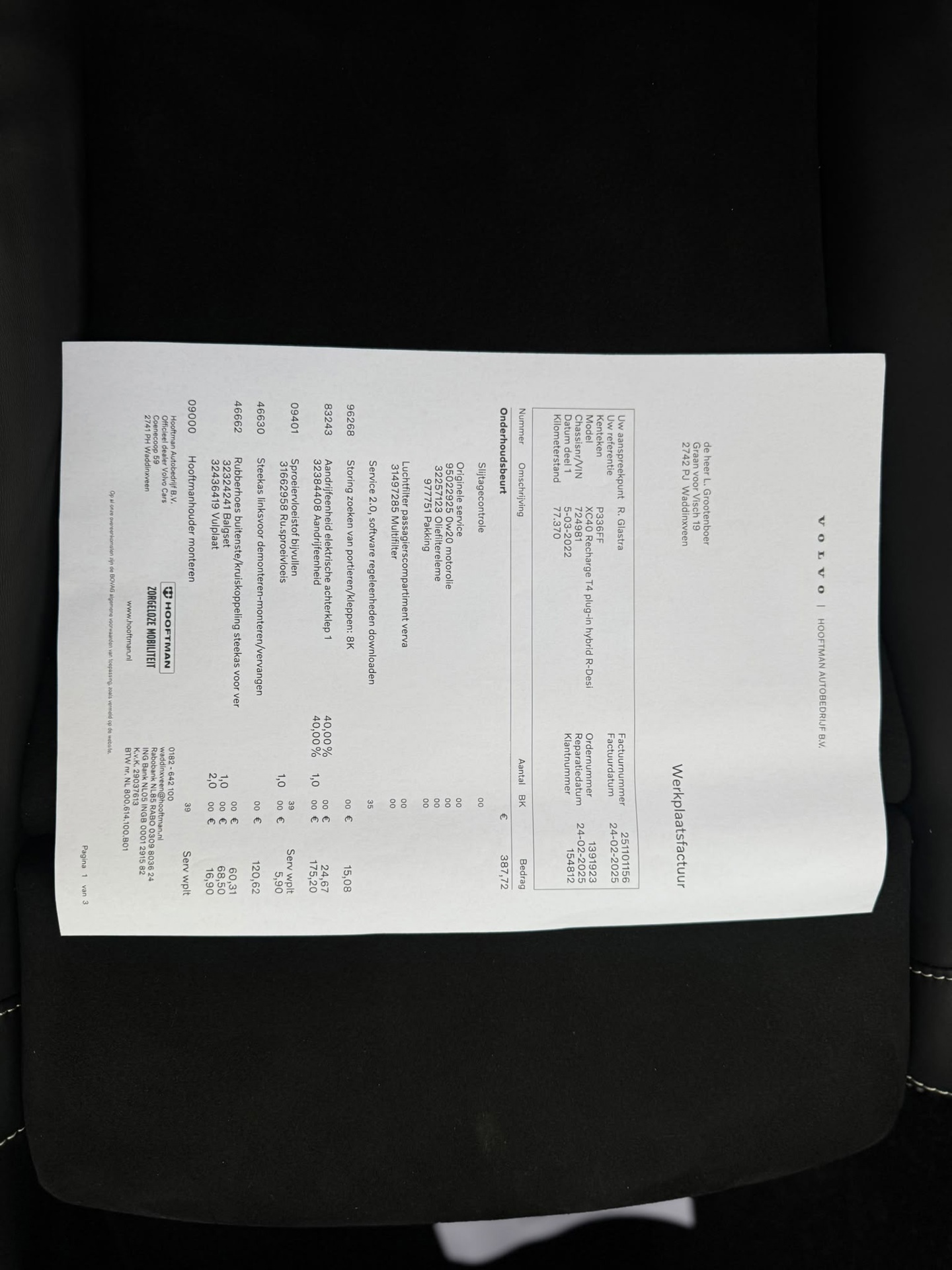 Volvo XC40 1.5 T4 Recharge Inscription Expression (2022), foto 33