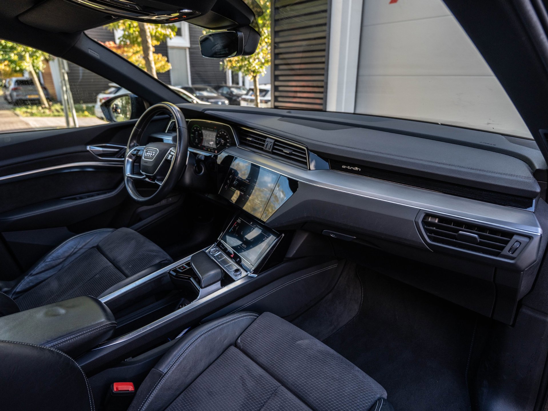 Audi E-tron 50 quattro Launch edition Black 71 kWh (2019), foto 22