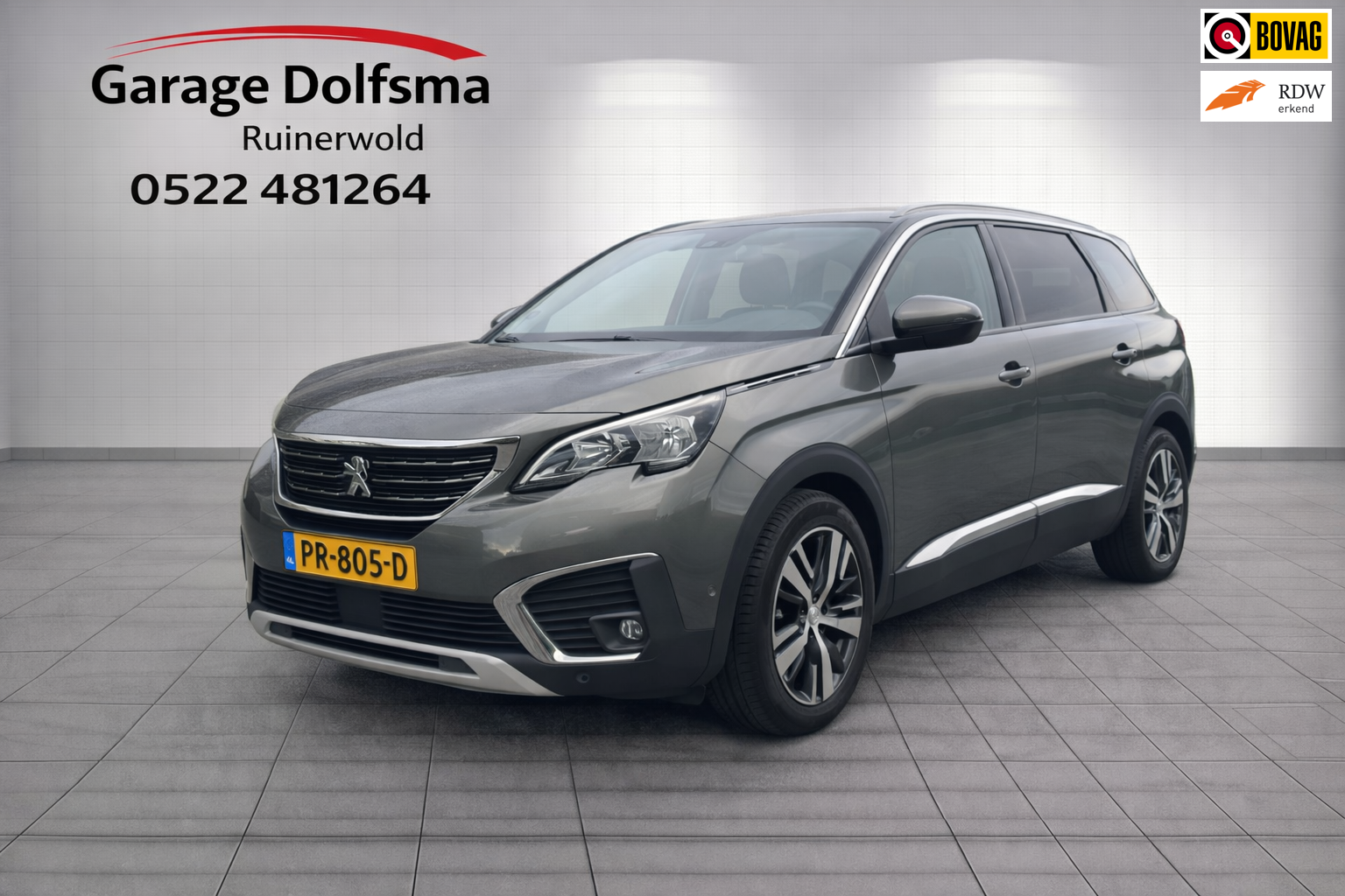 Peugeot 5008 1.2 PureTech Allure-Camera-7 Pers-NL auto-18"-1 (2017), foto 1