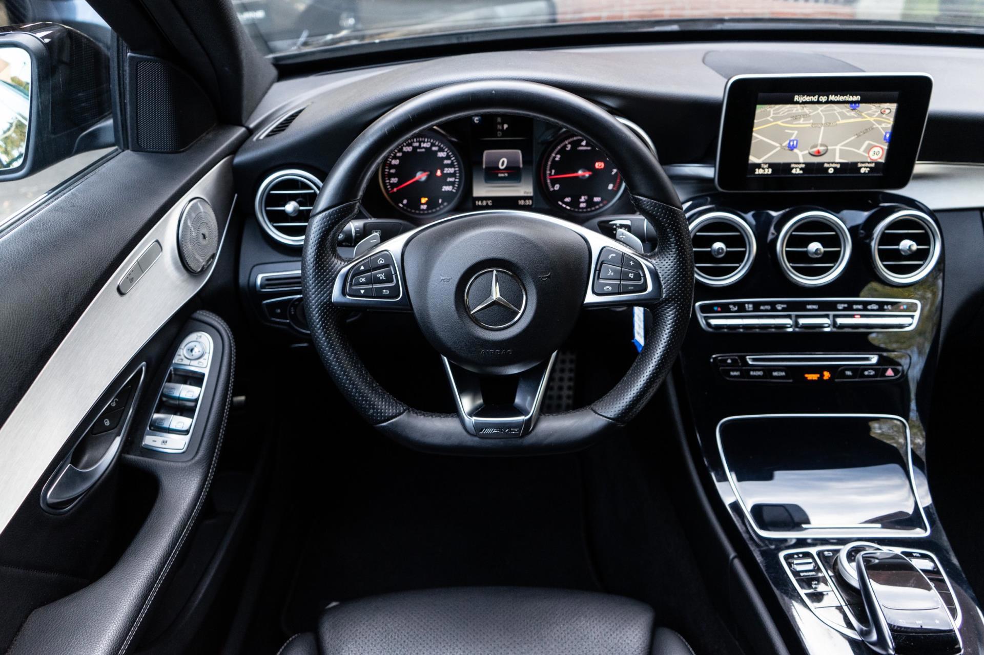 Mercedes-Benz C-klasse 180 AMG Burmester (2017), foto 13