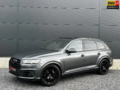 Audi Q7 50 TDI quattro S line Edition Grijs Kenteken (2019)