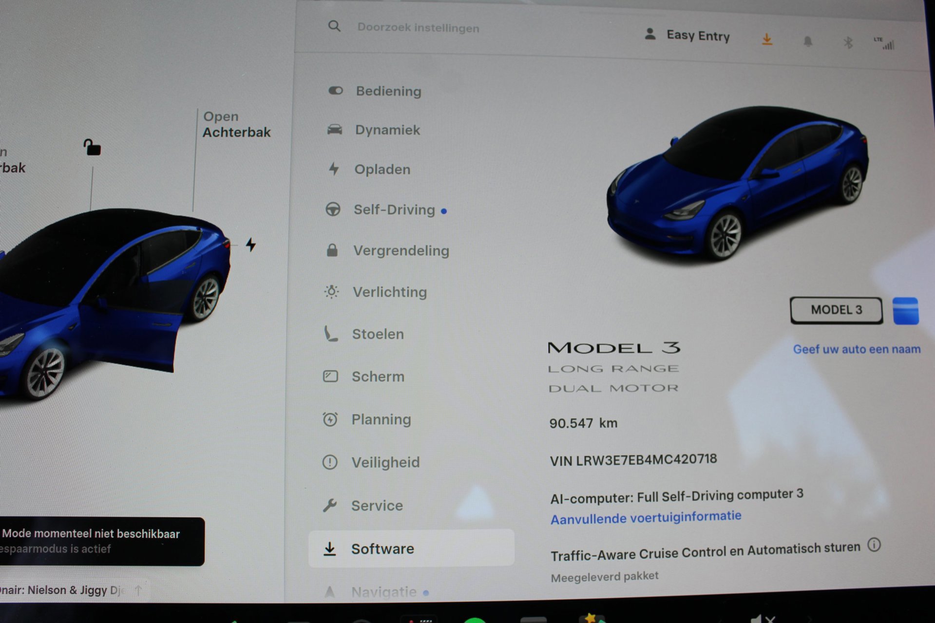 Tesla Model 3 Long Range AWD 75 kWh SOH 91 (2021), foto 7