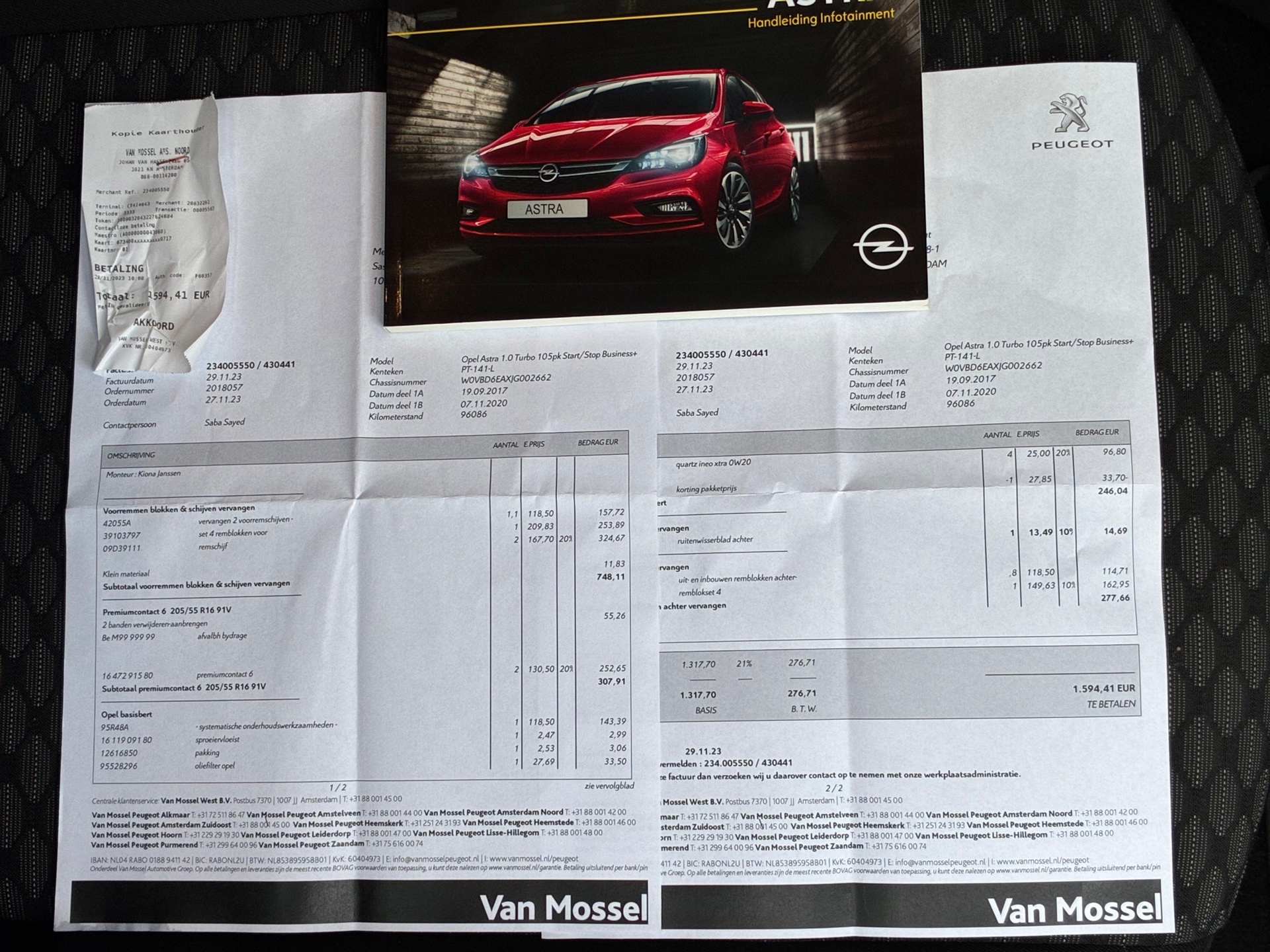 Opel Astra 1.0 Online Edition (2017), foto 21