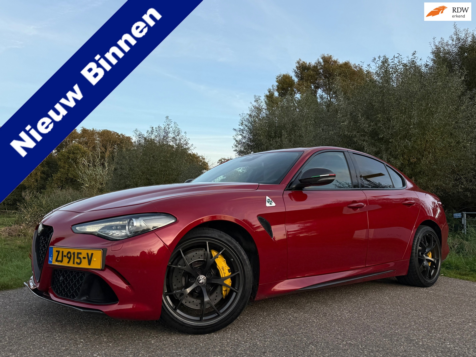 Alfa Romeo Giulia 2.9 V6 Quadrifoglio (2018), foto 1