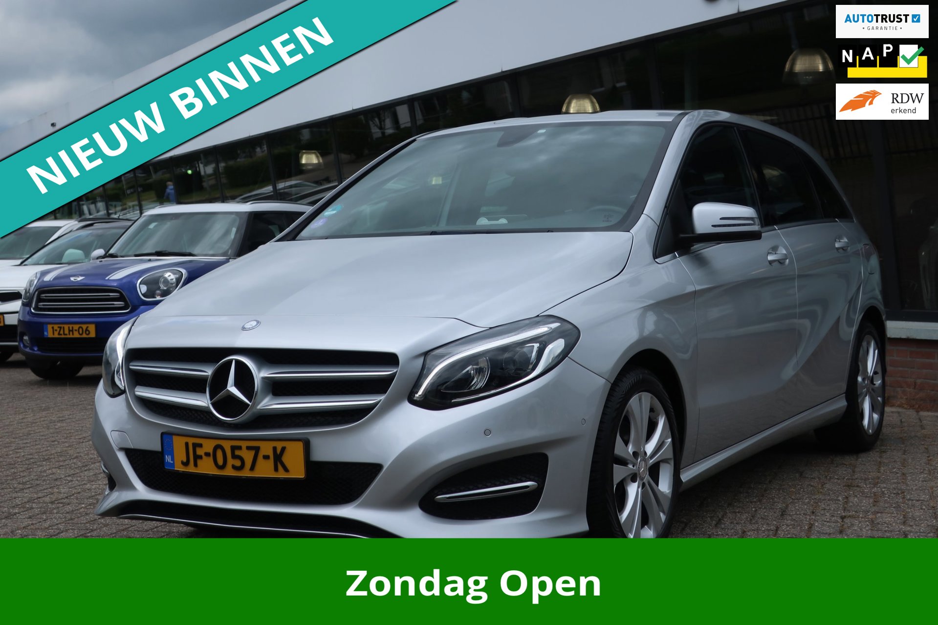 Mercedes-Benz B-klasse 180 Ambition 2e (2016), foto 1