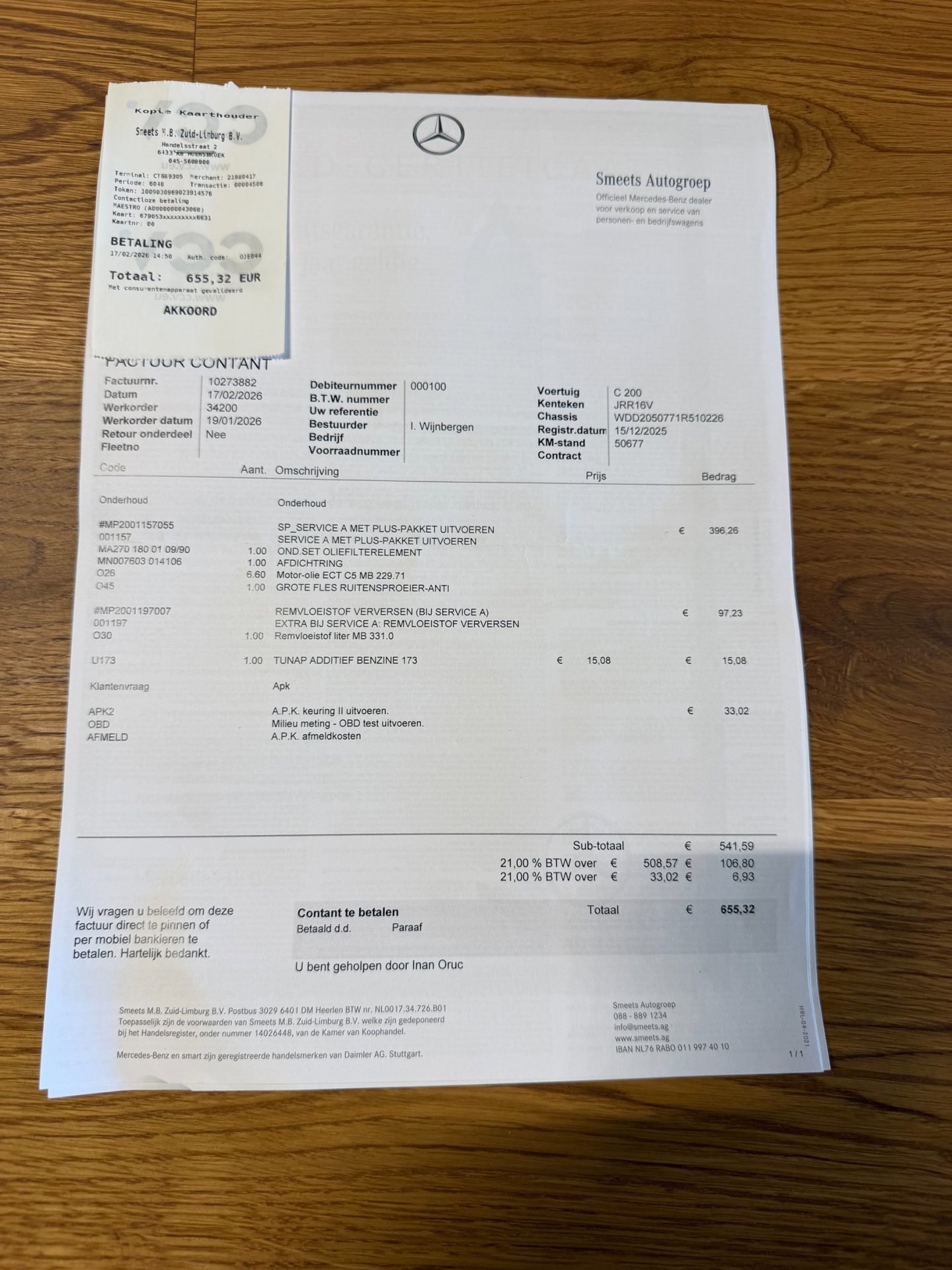 Mercedes-Benz C-klasse 200 Business Solution AMG (2020), foto 14