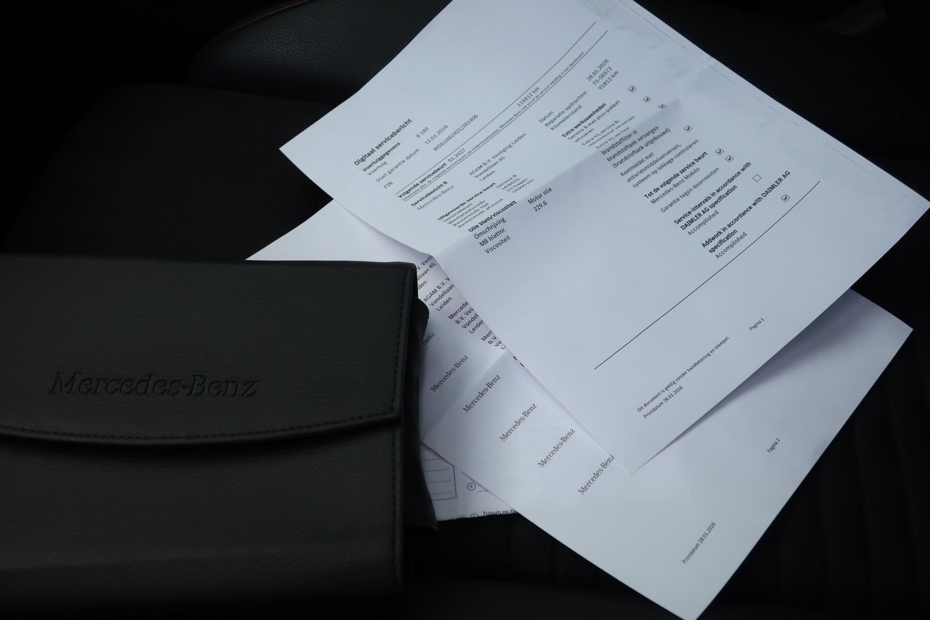Mercedes-Benz B-klasse 180 Ambition AMG 2e (2016), foto 35