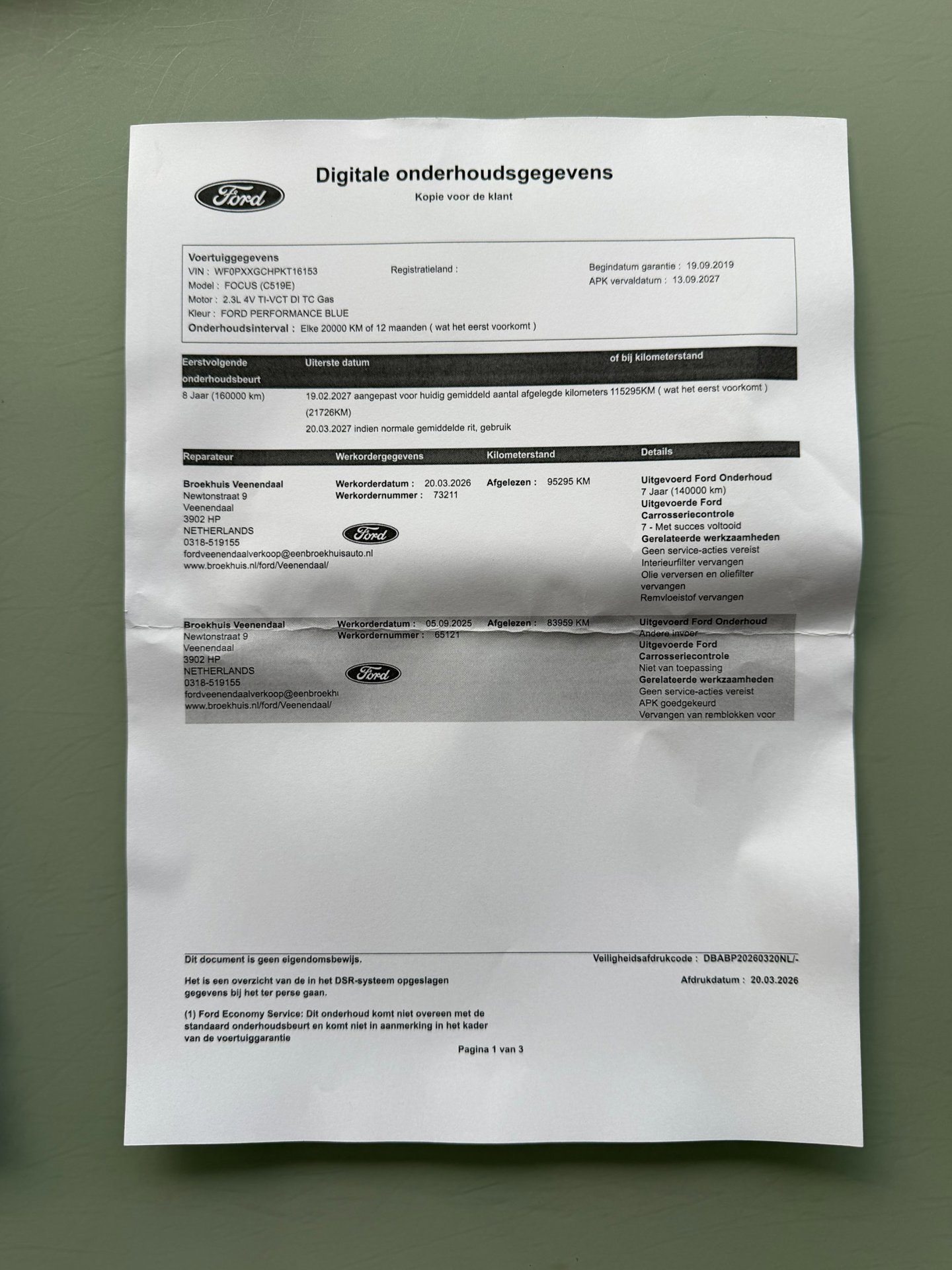 Ford Focus Wagon 2.3 EcoBoost ST-3 (2019), foto 27