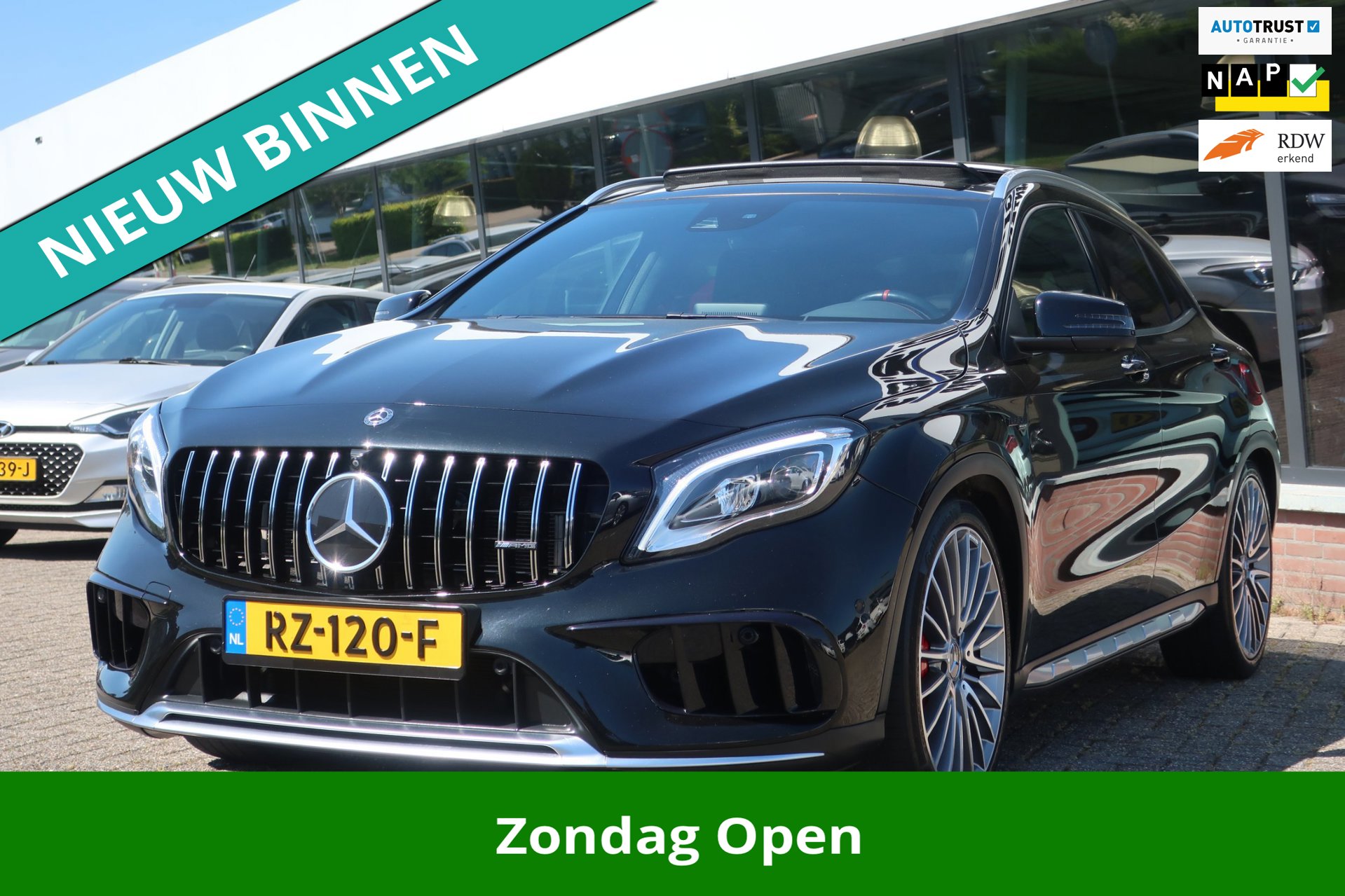 Mercedes-Benz GLA-klasse AMG 45 4MATIC Premium Plus ADAP-CRUIS_ 360CAM_ (2018), foto 1