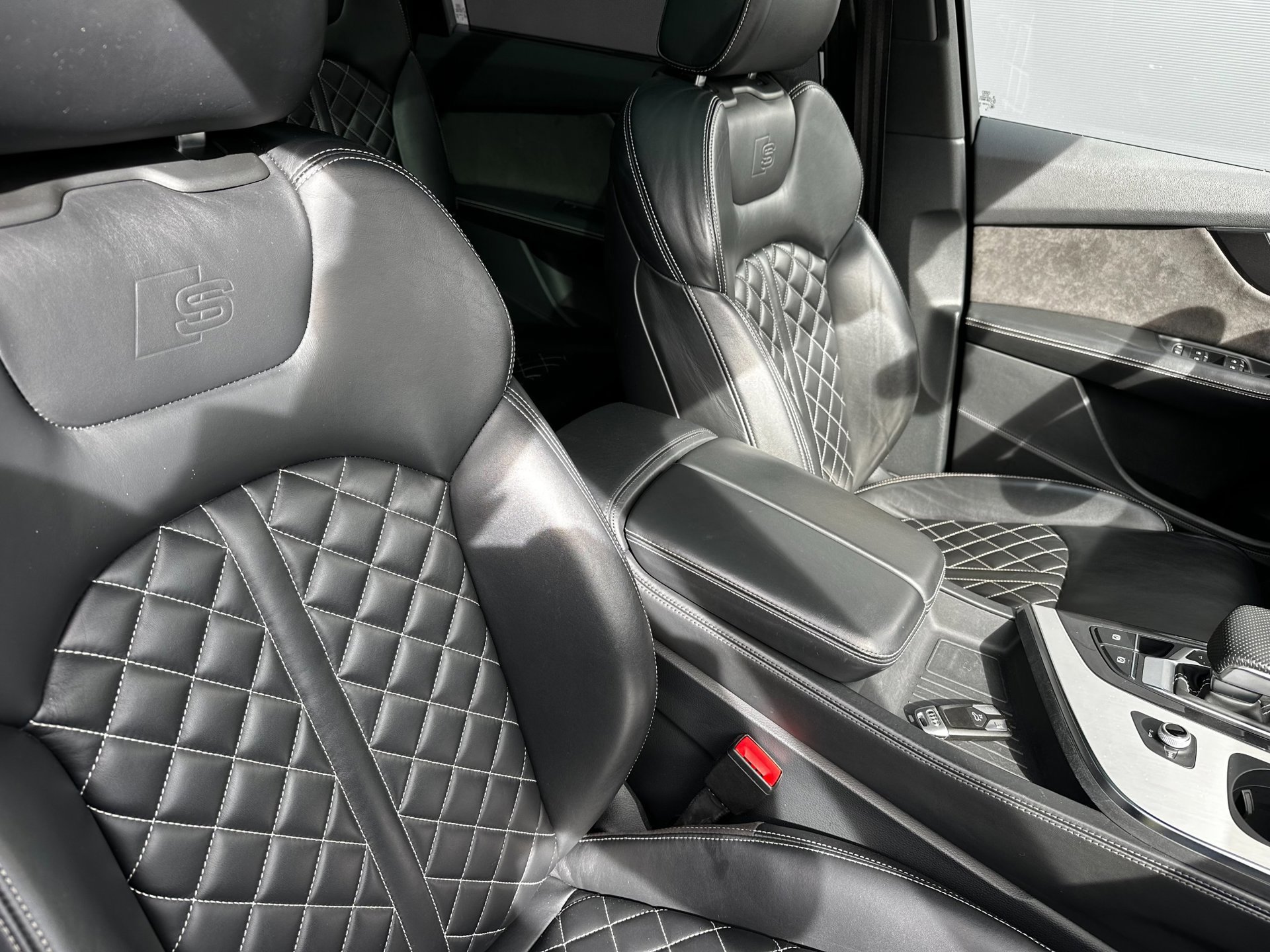 Audi Q7 50 TDI quattro S line Edition Grijs Kenteken (2019), foto 14