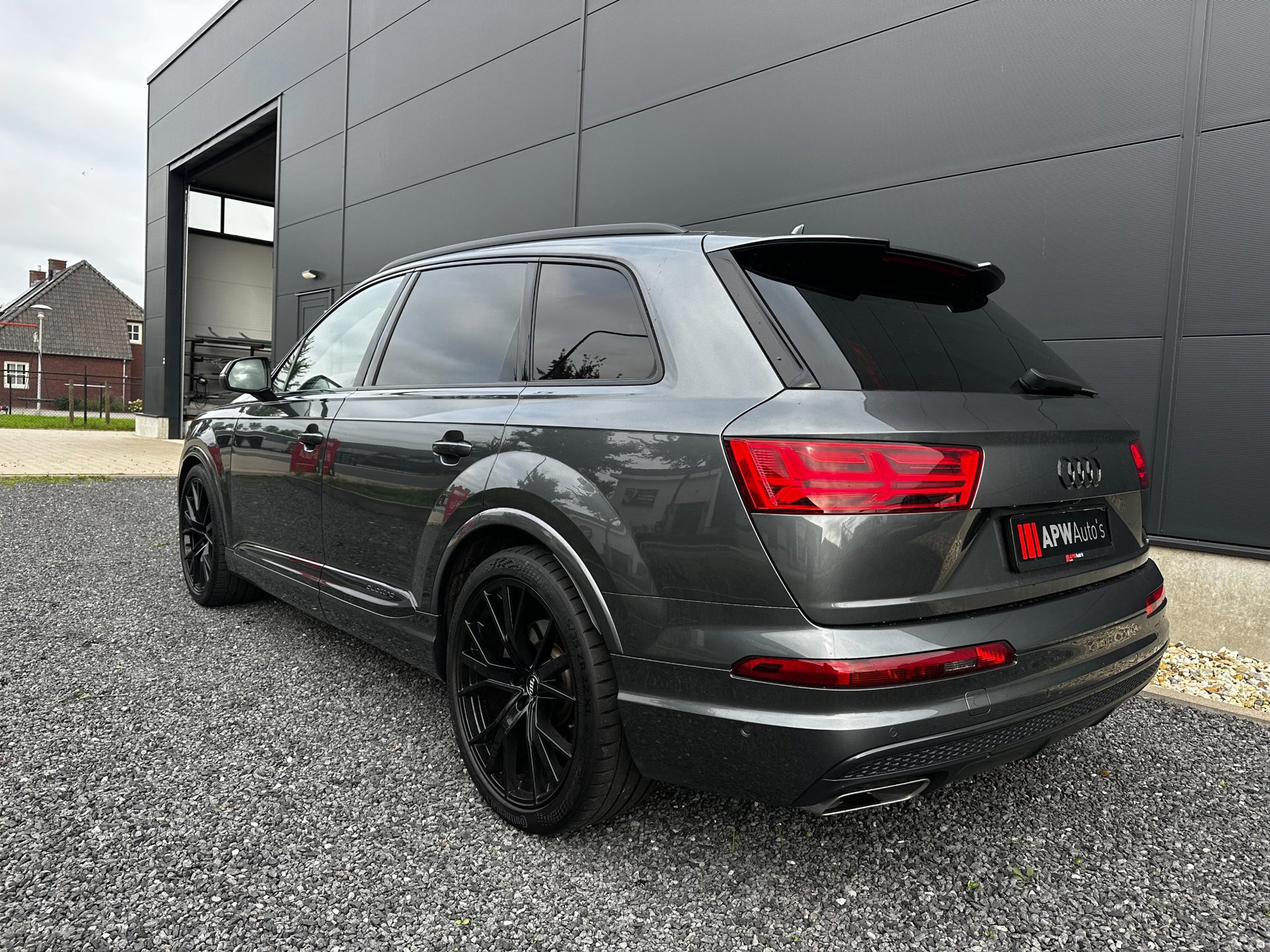 Audi Q7 50 TDI quattro S line Edition Grijs Kenteken (2019), foto 4