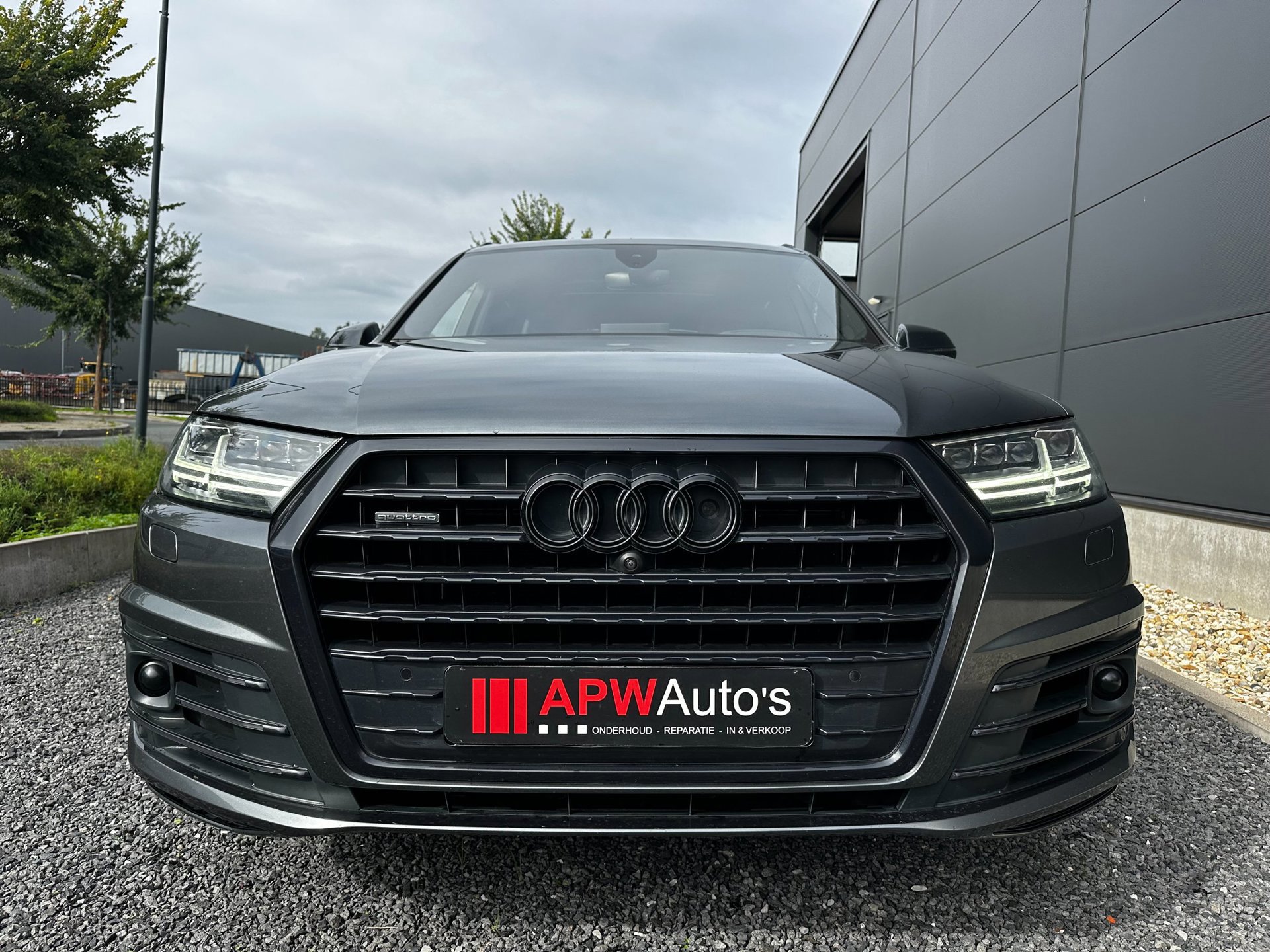 Audi Q7 50 TDI quattro S line Edition Grijs Kenteken (2019), foto 9
