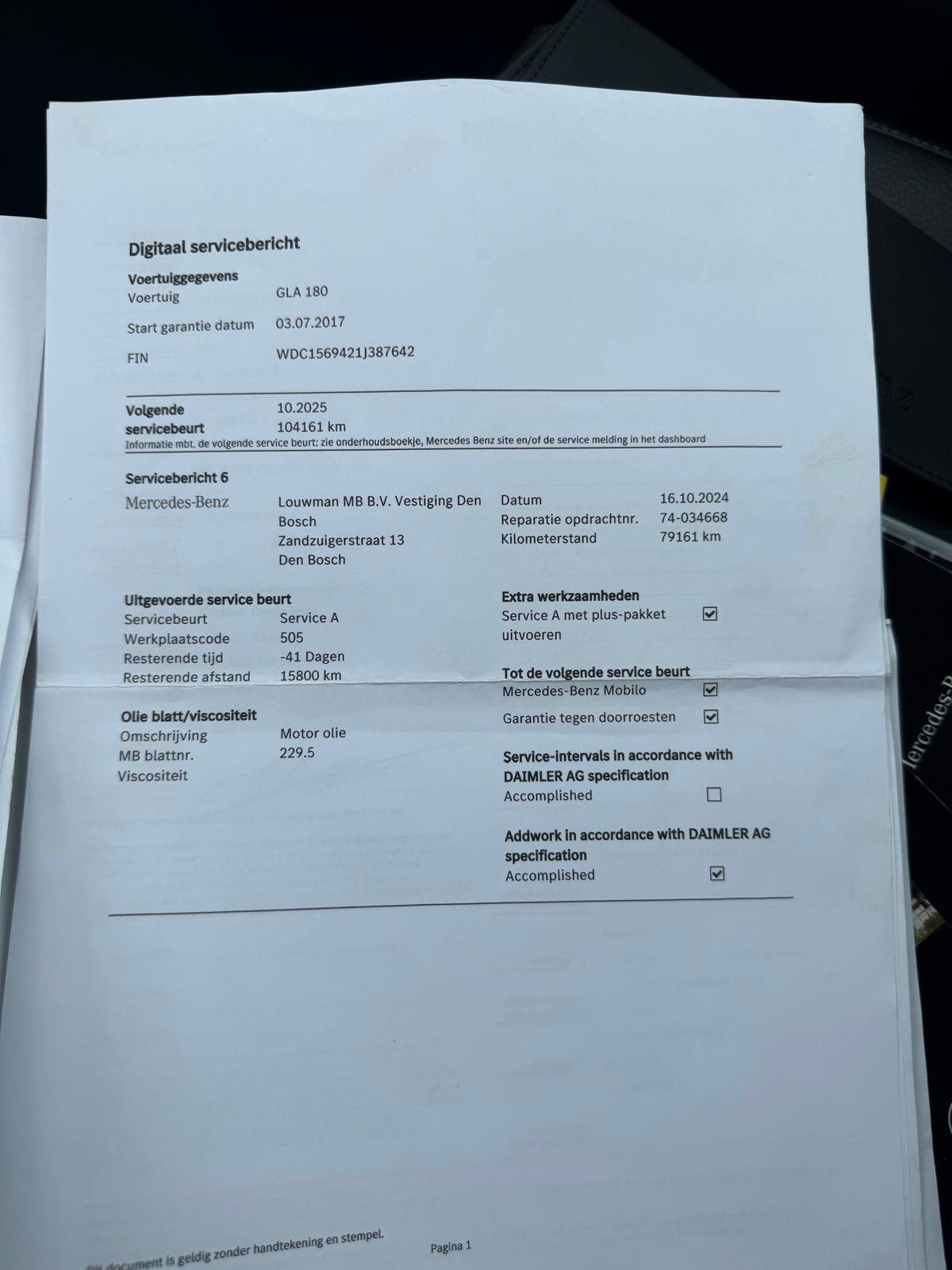 Mercedes-Benz GLA-klasse 180 Business Solution AMG-Camera (2017), foto 36