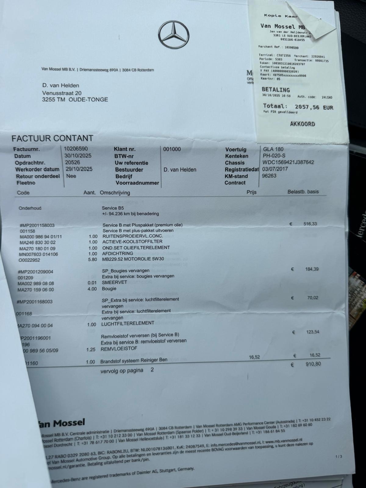 Mercedes-Benz GLA-klasse 180 Business Solution AMG-Camera (2017), foto 38
