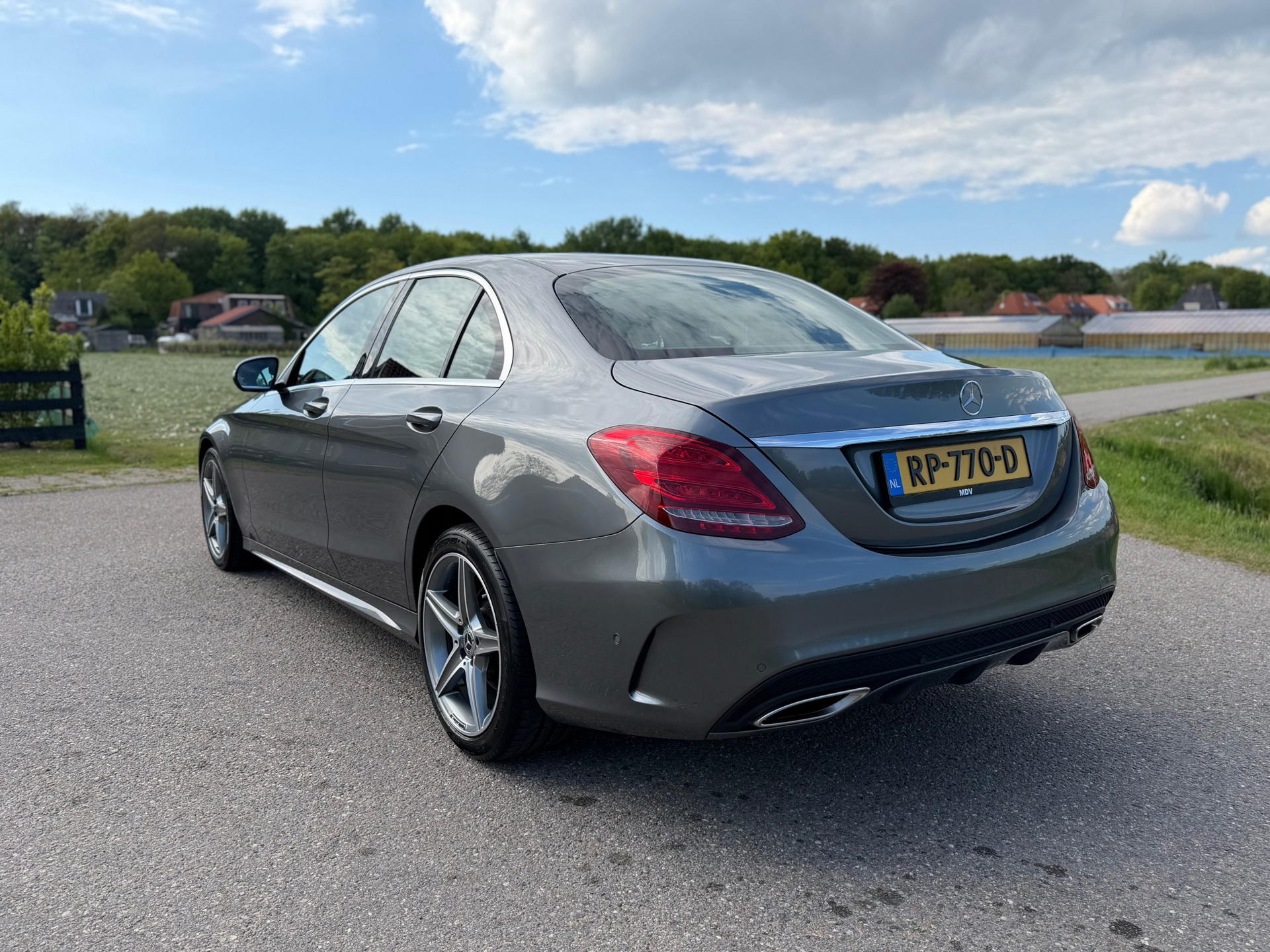 Mercedes-Benz C-klasse 180 Business Solution AMG (2018), foto 4