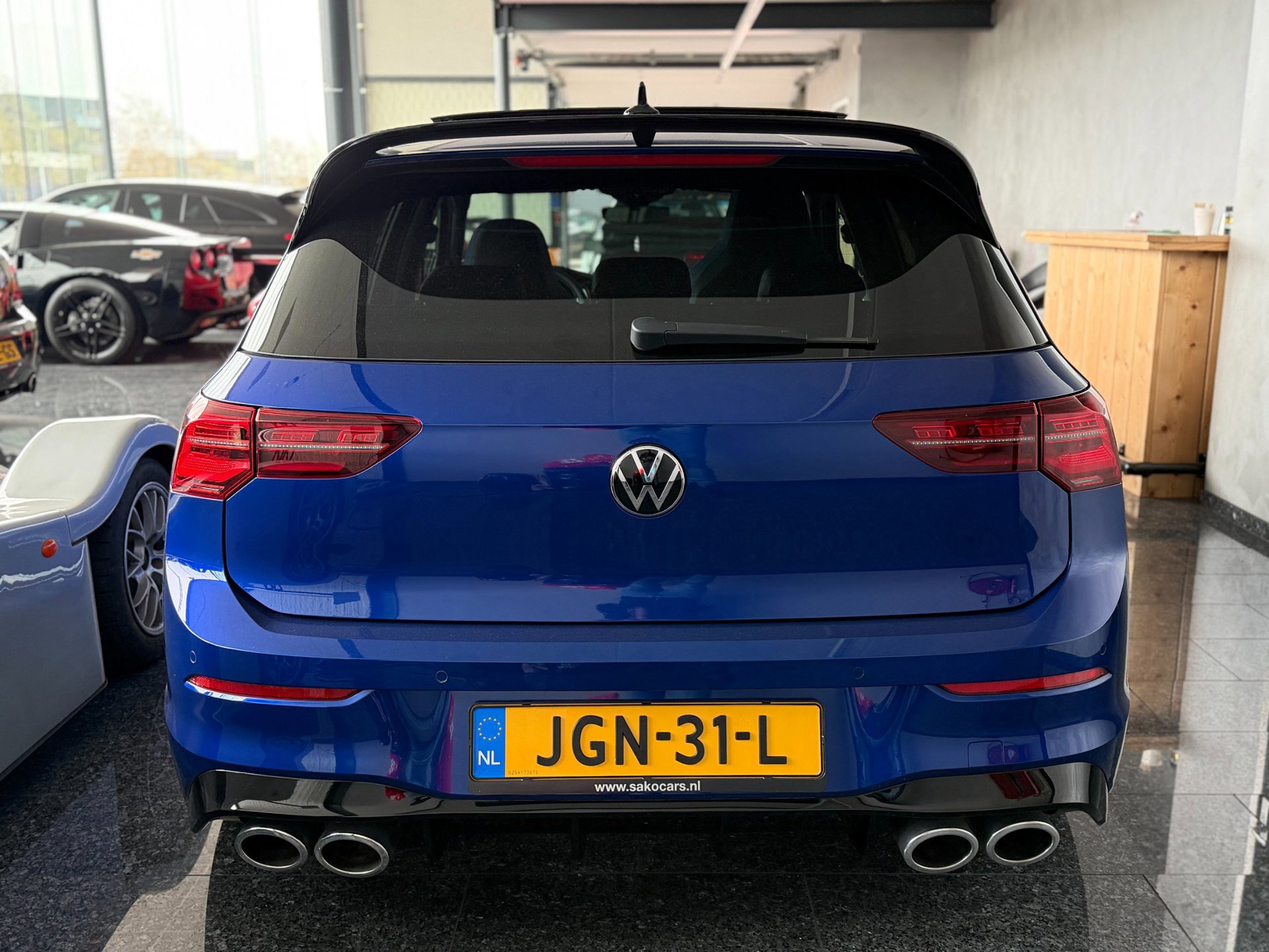Volkswagen Golf 2.0 TSI R 4Motion 333PK 2023 Blauw Bilstein (2023), foto 2