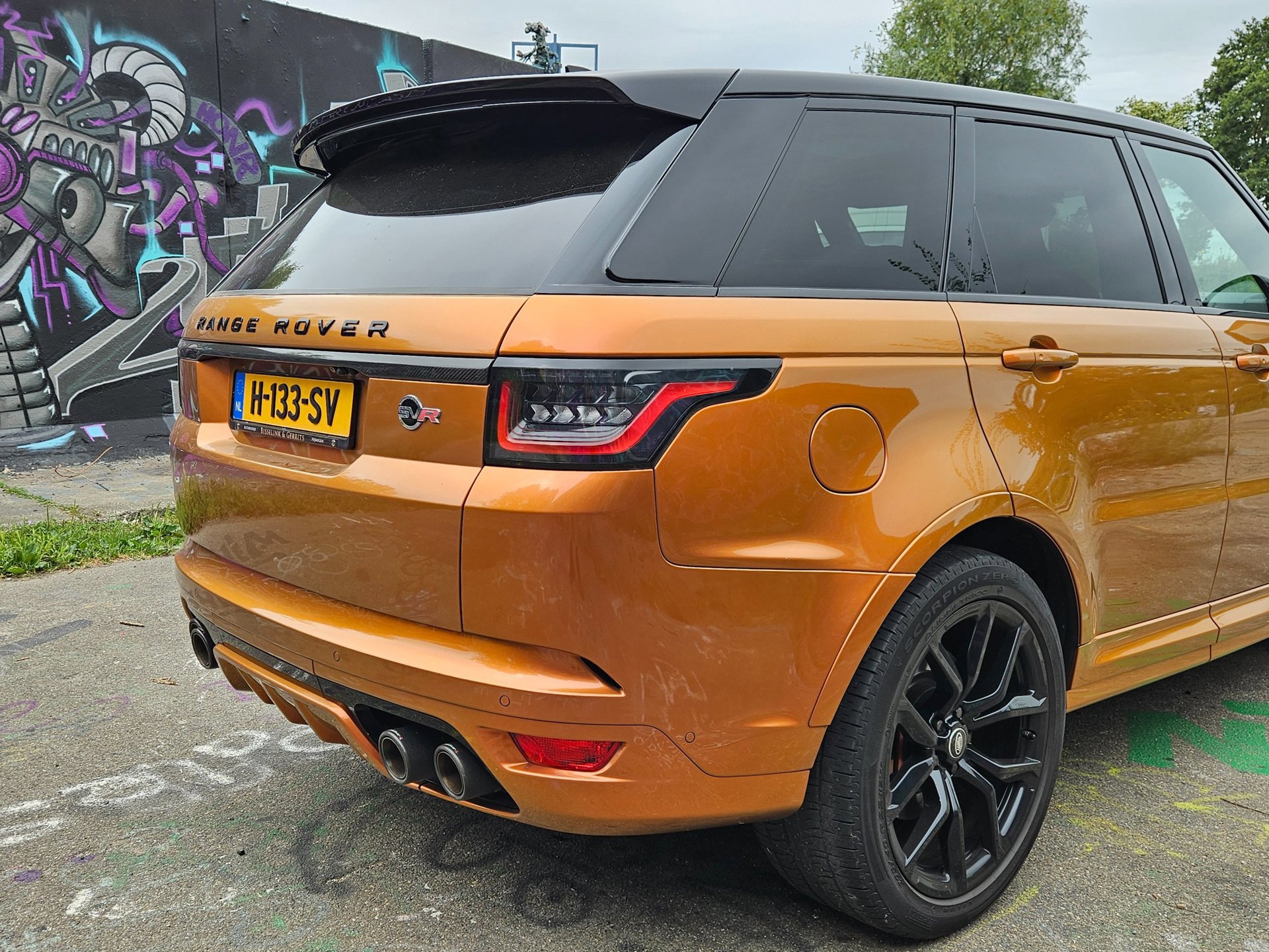 Land Rover Range Sport 5.0 V8 SC SVR (2019), foto 4